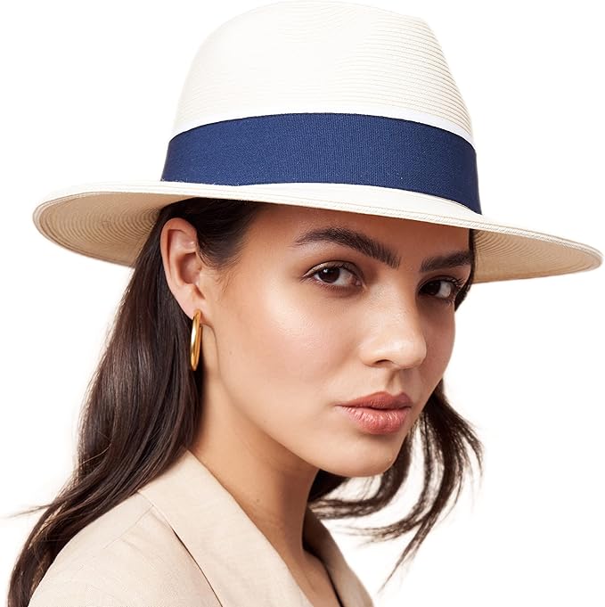 pineapple&amp;star sun 草编软呢帽细编 upf50  男女通用